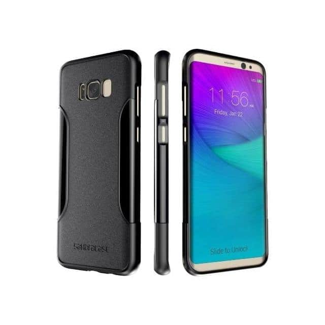COC-S-S8P-BK SLIM-FIT SERIES CASE FOR SAMSUNG