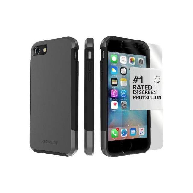 IN-A-I7-BK/GY INSPIRE SERIES CASE - IPHONE SE(
