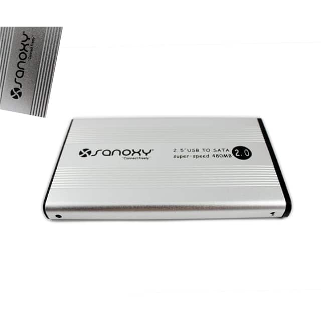 SANOXY-DSV-2.5HDD-SATA-SLV SANOXY EXTERNAL DATA STORAGE FOR