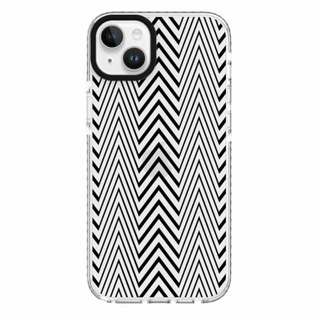 120-6371 Elita Clear Print Warped Lines C