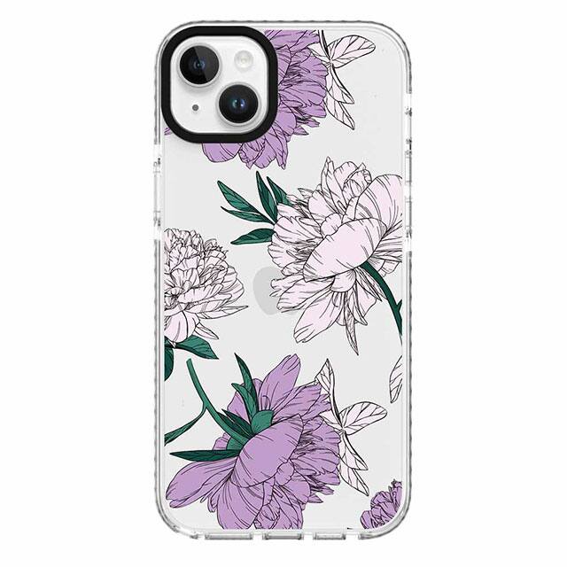 120-6369 Elita Clear Print Floral Case iP