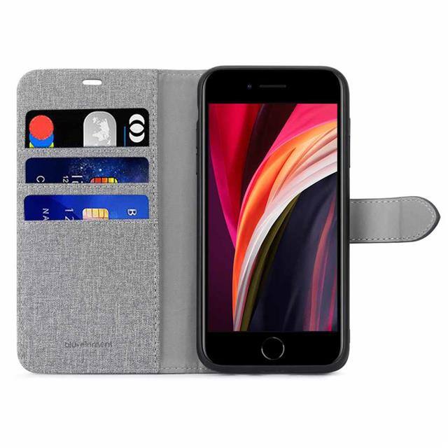 BEFISEGB 2IN1FOLIOIPHONESE/8/7GRAY/BLACK