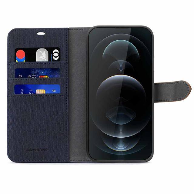 BEFIP2161NT 2 IN 1 FOLIO IPHONE 13 NAVY/TAN