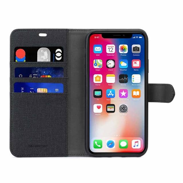 BE2161B 2IN1FOLIOIPHONE11/XRBLACK/BLACK