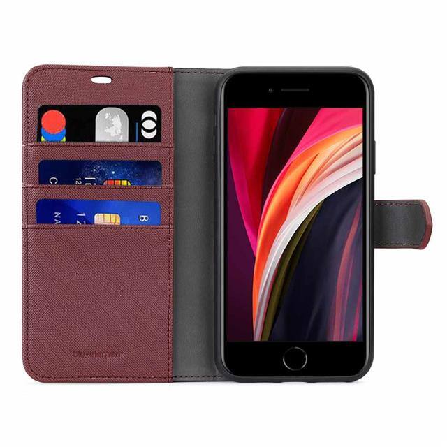 B21I7BK 2IN1FOLIOIPHONESE/8/7BLACK/BROWN