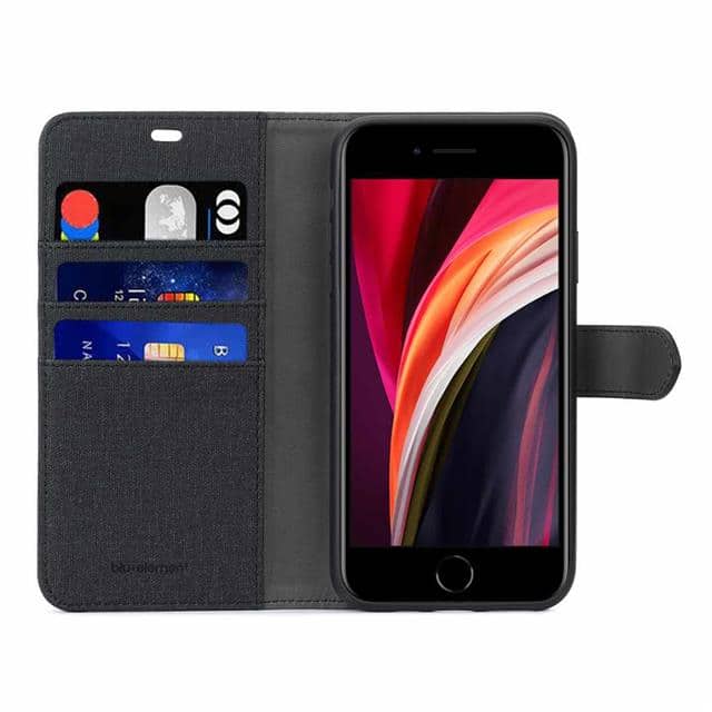 BEFISEBB 2IN1FOLIOIPHONESE/8/7BLACK/BLACK