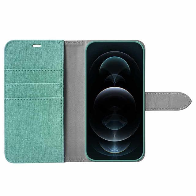 BEFIP2161TT 2 IN 1 FOLIO IPHONE 13 TEAL NAVY