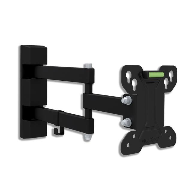QG-TM-007-BLK FULL MOTION WALL MOUNT 13"-27"TV