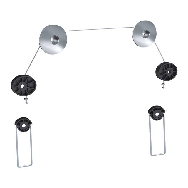 QG-TM-001 WIRE ROPE WALL MOUNT 37'-70' TVS