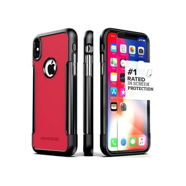 C-A-IX-BK/RD CLASSIC SERIES CASE - IPHONE X/X