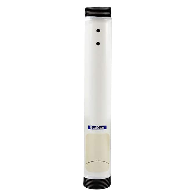 QG-PRO-PM-1FT-W 1.5" NPT THREADED PIPE 1FT WHT