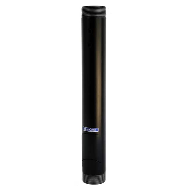QG-PRO-PM-1FT-B 1.5" NPT THREADED PIPE 1FT BLK