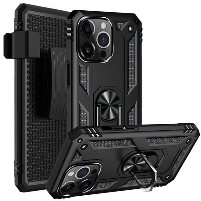CP00145 BLACK IPHONE 13 PRO CASE - KICKS