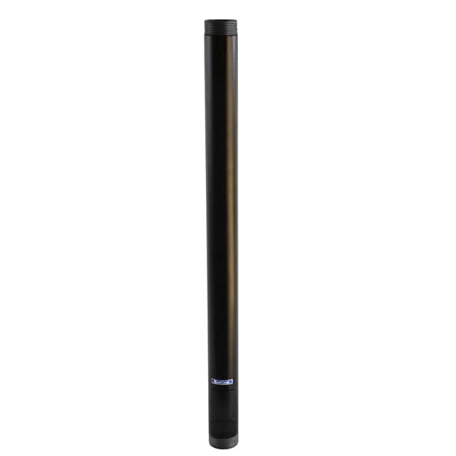 QG-PRO-PM-2FT-B 1.5" NPT THREADED PIPE 2FT BLK