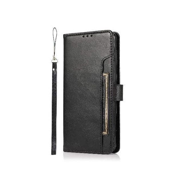 CP00033 BLACK VEGAN LEATHER GALAXY S21 W