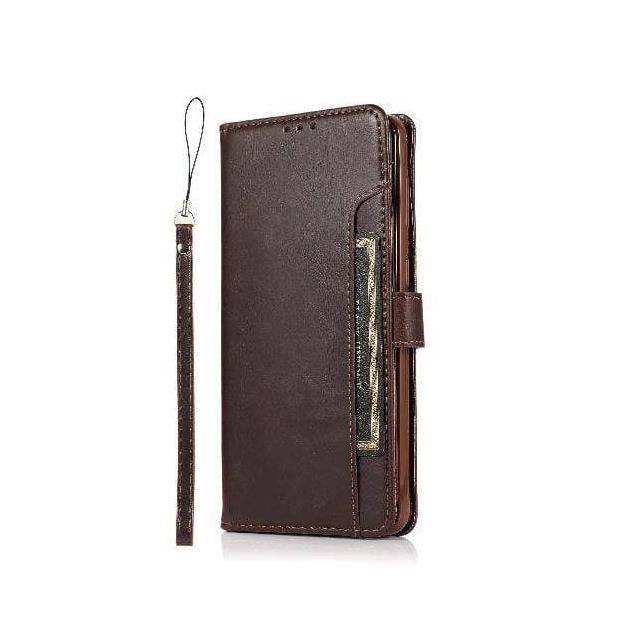 CP00034 BROWN VEGAN LEATHER GALAXY S21 W