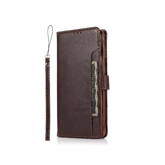 CP00048 BROWN VEGAN LEATHER GALAXY S21 U
