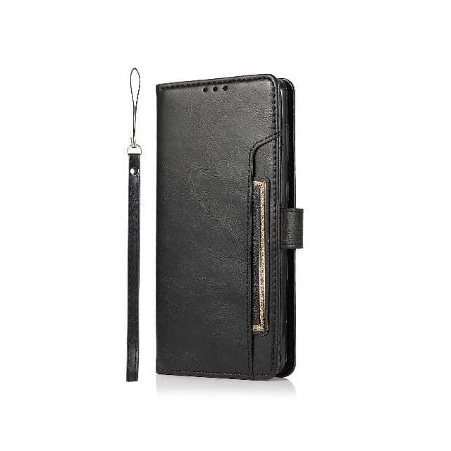 CP00040 BLACK VEGAN LEATHER GALAXY S21 P