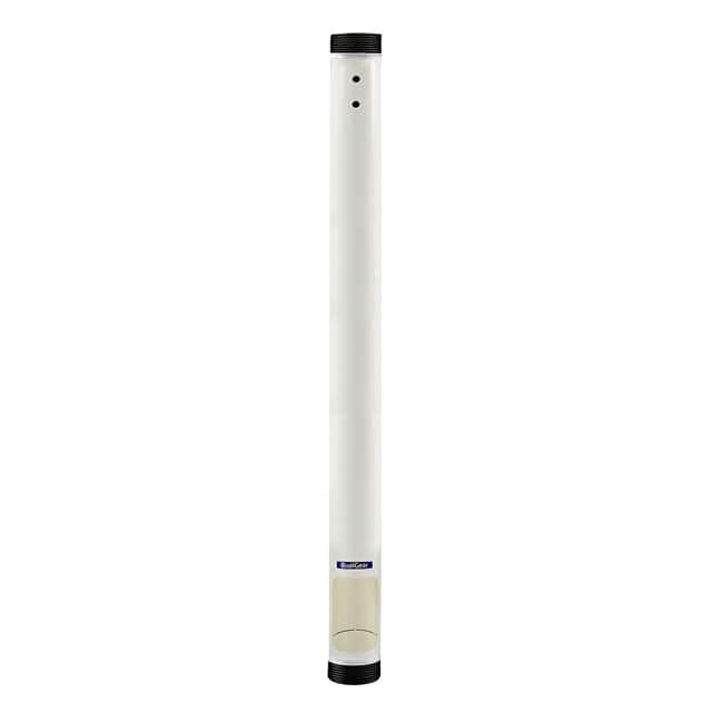 QG-PRO-PM-2FT-W 1.5" NPT THREADED PIPE 2FT WHT