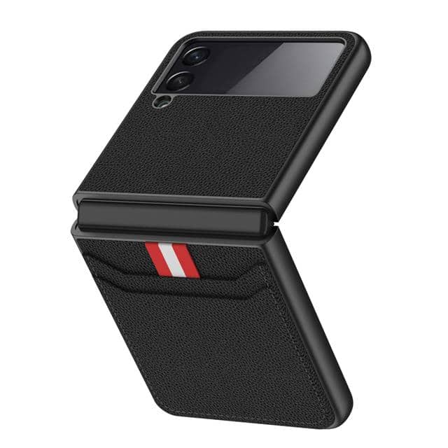 CP00105 LEATHER WALLET CASE FOR SAMSUNG