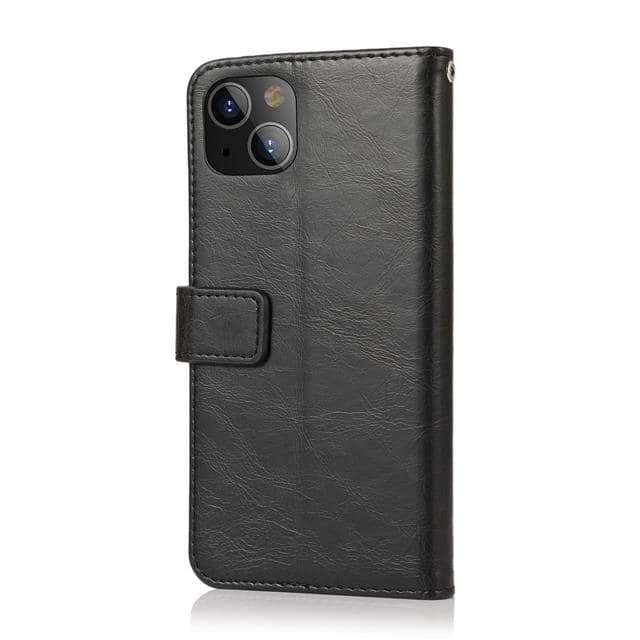 CP00125 BLACK IPHONE 13 MINI WALLET CASE