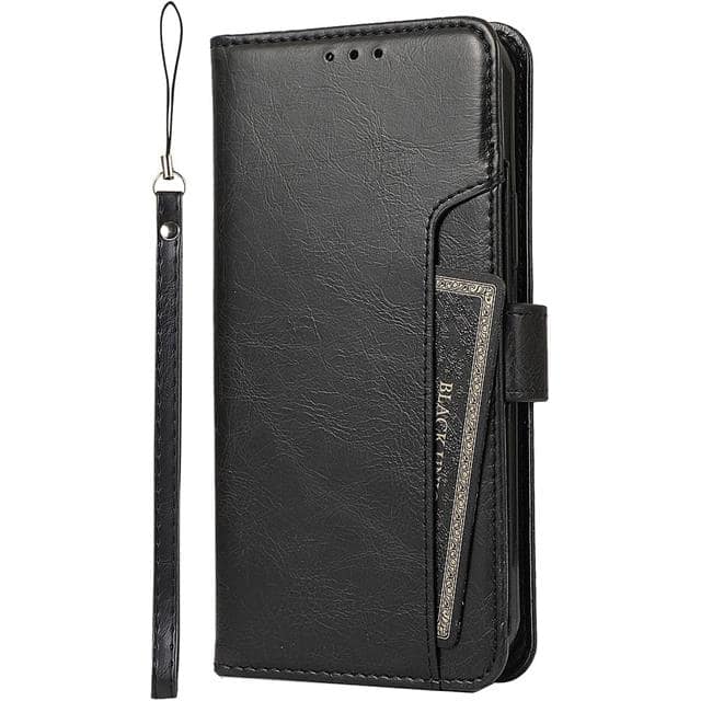 CP00322 Wallet Case for iPhone 14 -Black