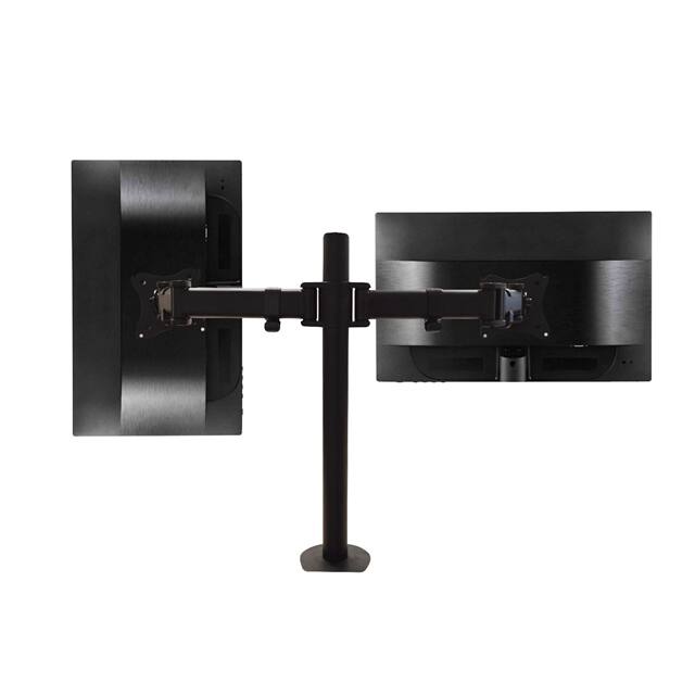 QG-DM-02-22 DUAL MONITOR DESKMOUNT 13"-27"