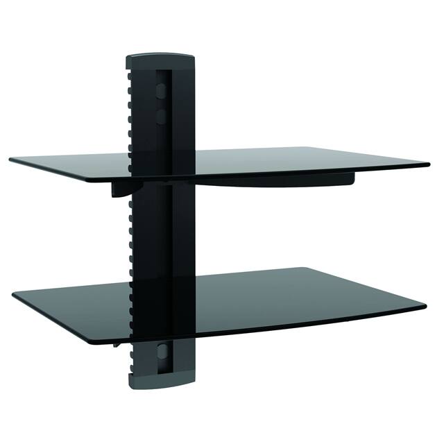 LCD8212BLK Double AV Component Wall Mount