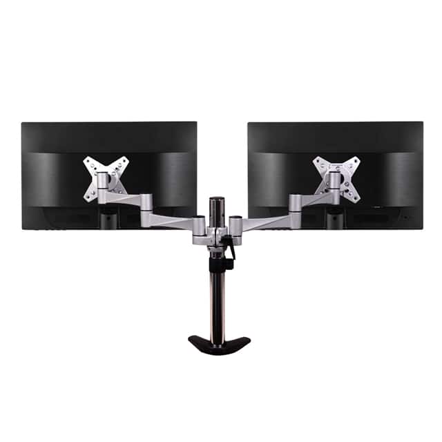 QG-DM-02-016 DUAL FP MONITOR DESKMOUNT 13"27"