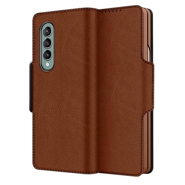 CP00113 LEATHER FOLIO WALLET CASE FOR SA