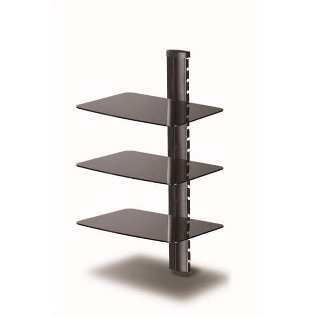 LCD8215BLK Triple AV Component Wall Mount