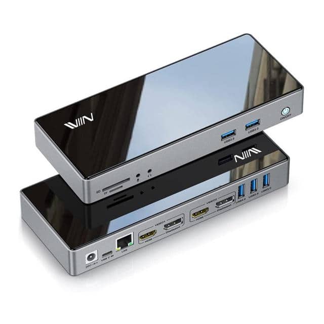 IVIIN 16-IN-1 USB 3.0 DOCKING STATION USB TYPE C, DISPLAYPORT, USB DOC