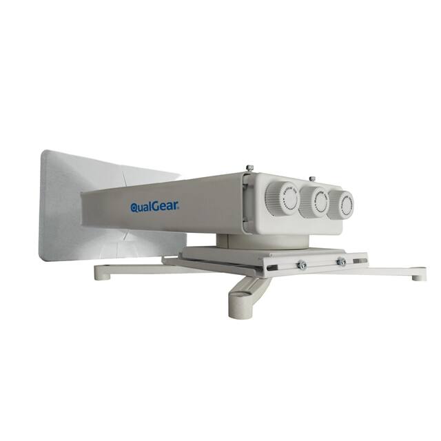 QG-PM-FT1-WHT PROJECTOR WALLMOUNT TUNE ADJUST.