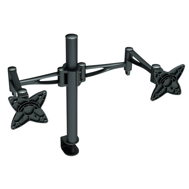 LCD6407BLK Desk Mount for 2 Monitors