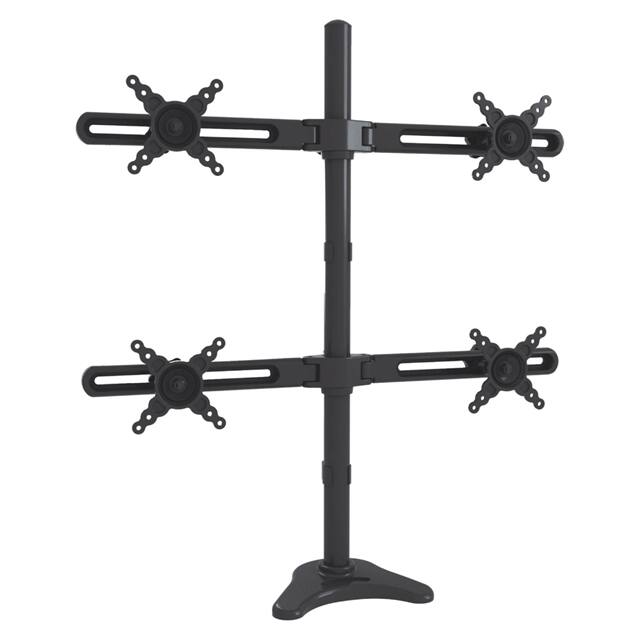 LCD6308BLK Desk Mount for 4 Monitors
