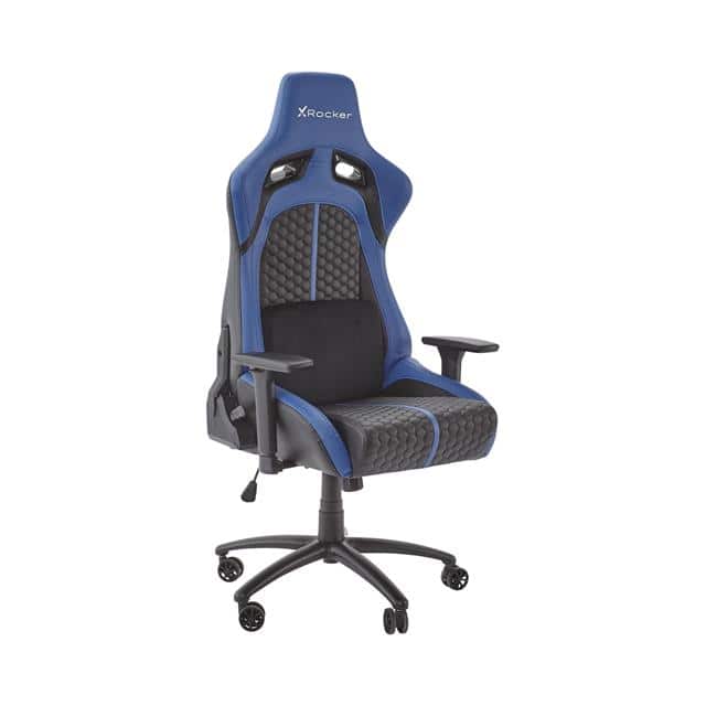 0712401 STINGER PC GAMING CHAIR BLUE/BLA