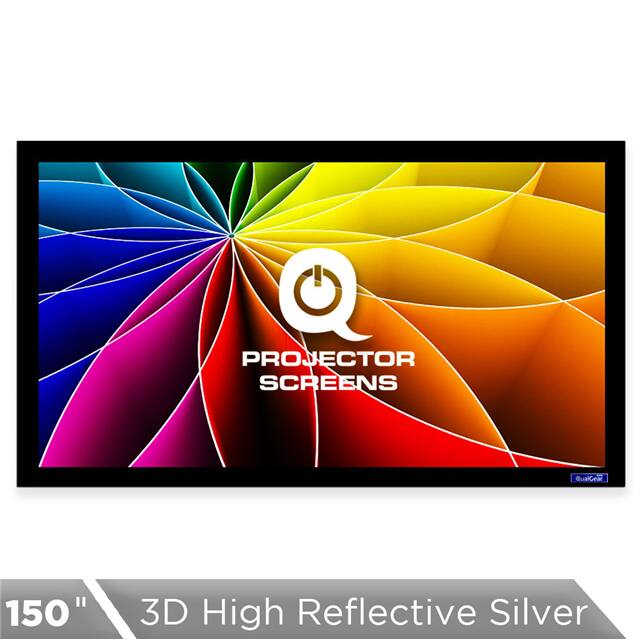QG-PS-FF6-169-150-S PROJECTOR SCREEN 150"4KHD SLIVER