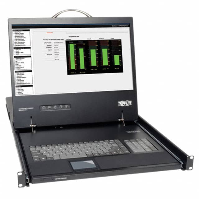B021-000-17 CONSOLE 1U W/ 17'LCD & KEYBOARD