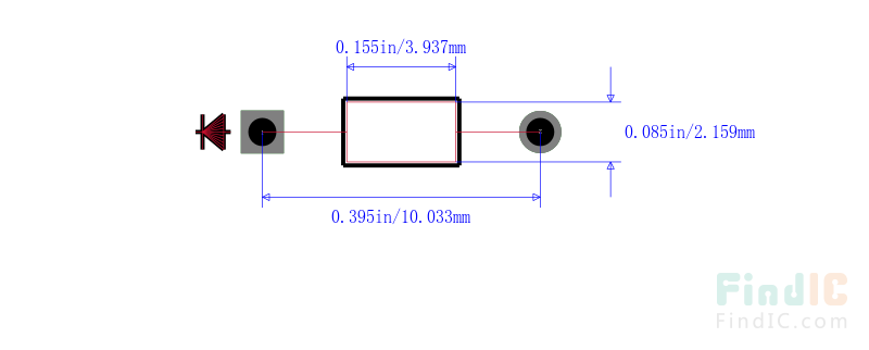 JAN1N5620 The JAN1N5620 is a standard recovery rectifier diode from Micross Components. It features an 800V peak reverse voltage and a 1A current rating, housed in a through-hole package.