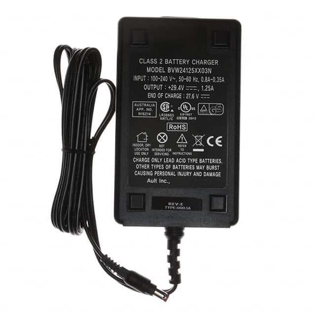BVW241250003A BATT CHARGER DESKTOP 24V 1.25A