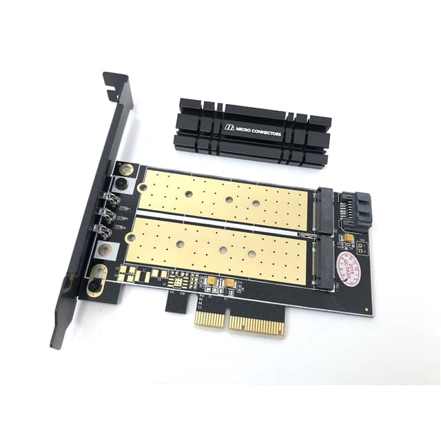 PCIE-M20802HS M.2 NVME/M.2 SATA SSD PCIE X4