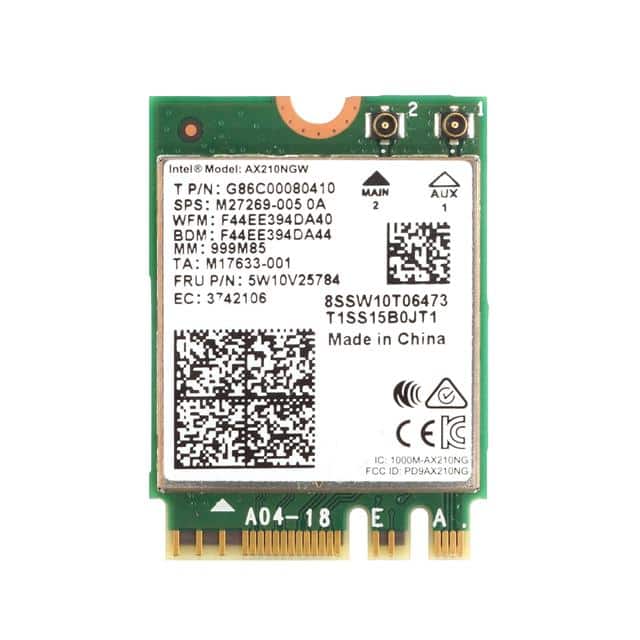 AX210NGW Intel Wi-Fi 6E Gig+ M.2 2230