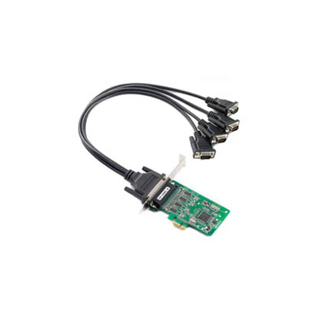 CP-104EL-A-DB9M 4 PORT PCIE BOARD, W/ DB9M CABLE