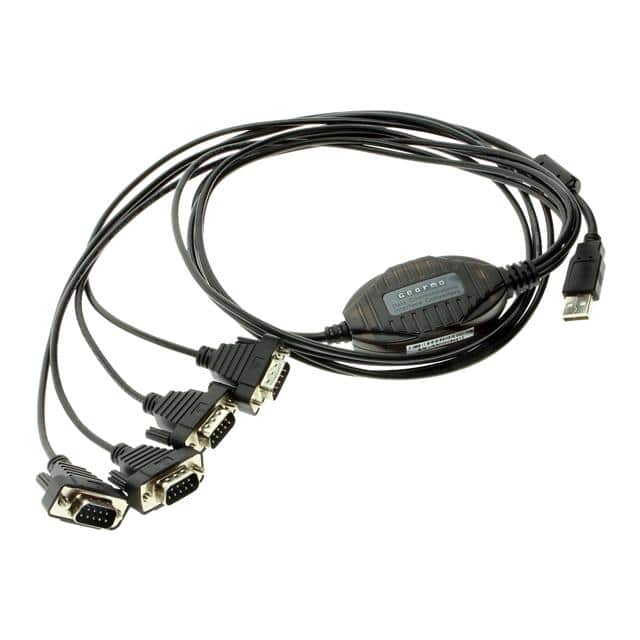 USA-FTDI4X 4-PORT USB TO SERIAL ADAPTER TX/