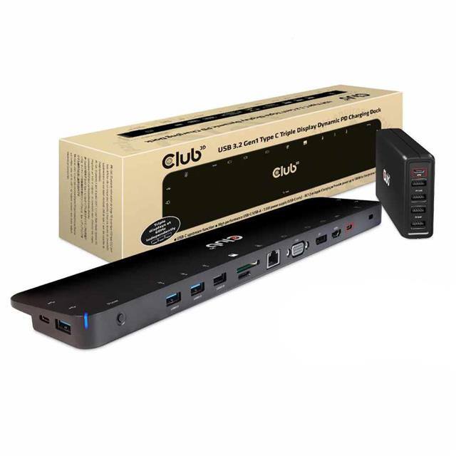 113-2029 USB 3.2 Gen1 Type-C Triple Displ