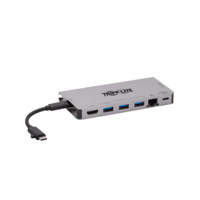 U442-DOCK5D-GY USB-C DOCK WITH DETACHABLE CORD,