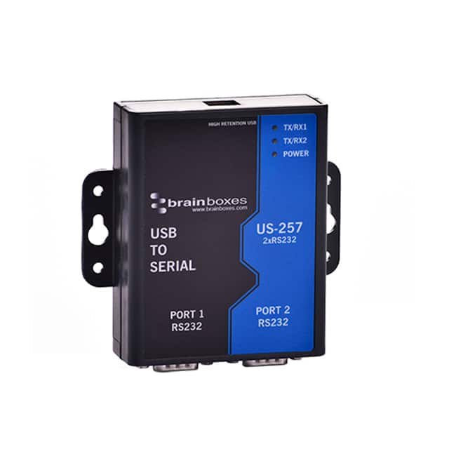 US-257 2 PORT RS232 USB TO SERIAL ADAPT