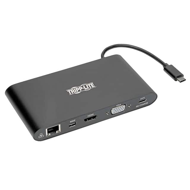 U442-DOCK1-B USB-C LAPTOP DOCKING STATION WIT