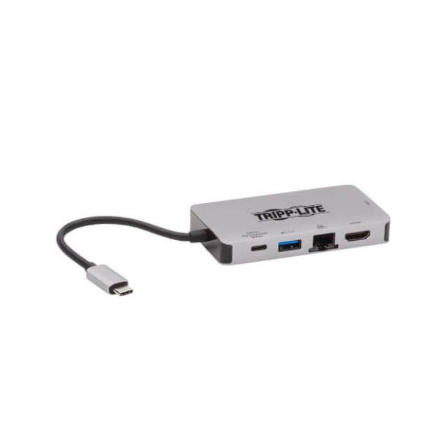 U442-DOCK6-GY USB-C DUAL DISPLAY DOCK, 4K HDMI