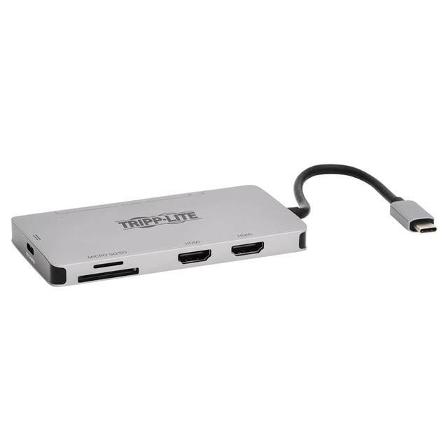 U442-DOCK8-GG USB-C DOCK, DUAL DISPLAY - 4K 60